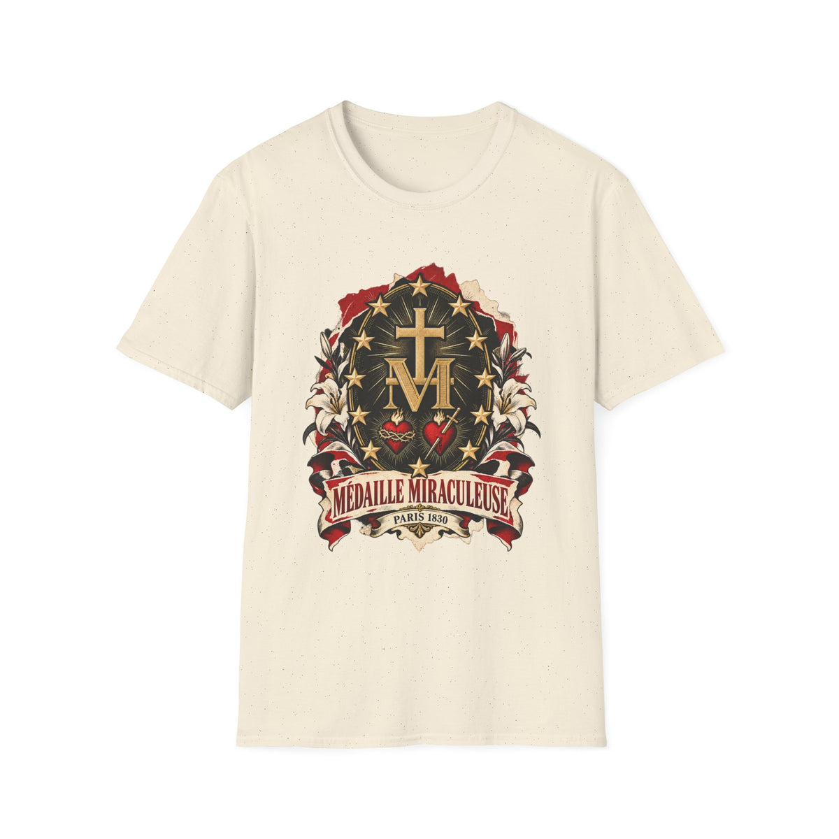 Medaille Miraculeuse Catholic Faith T-Shirt