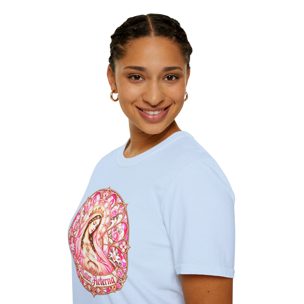 Mater Adorata T-Shirt — Rose & Gold - MATER AETERNA