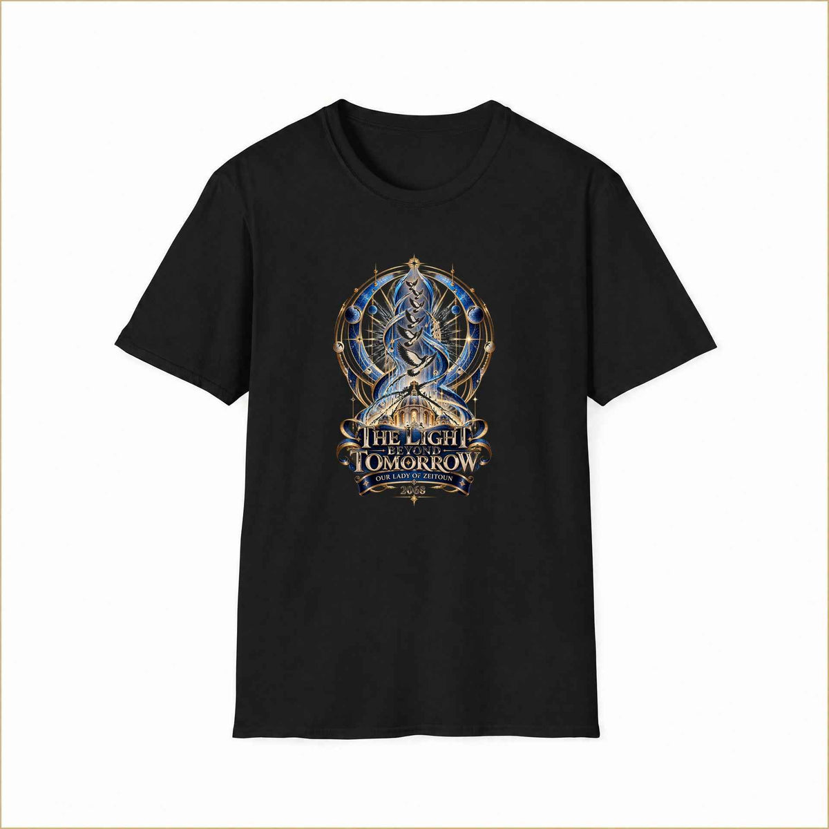 The Light Beyond Tomorrow T-Shirt — Our Lady of Zeitoun