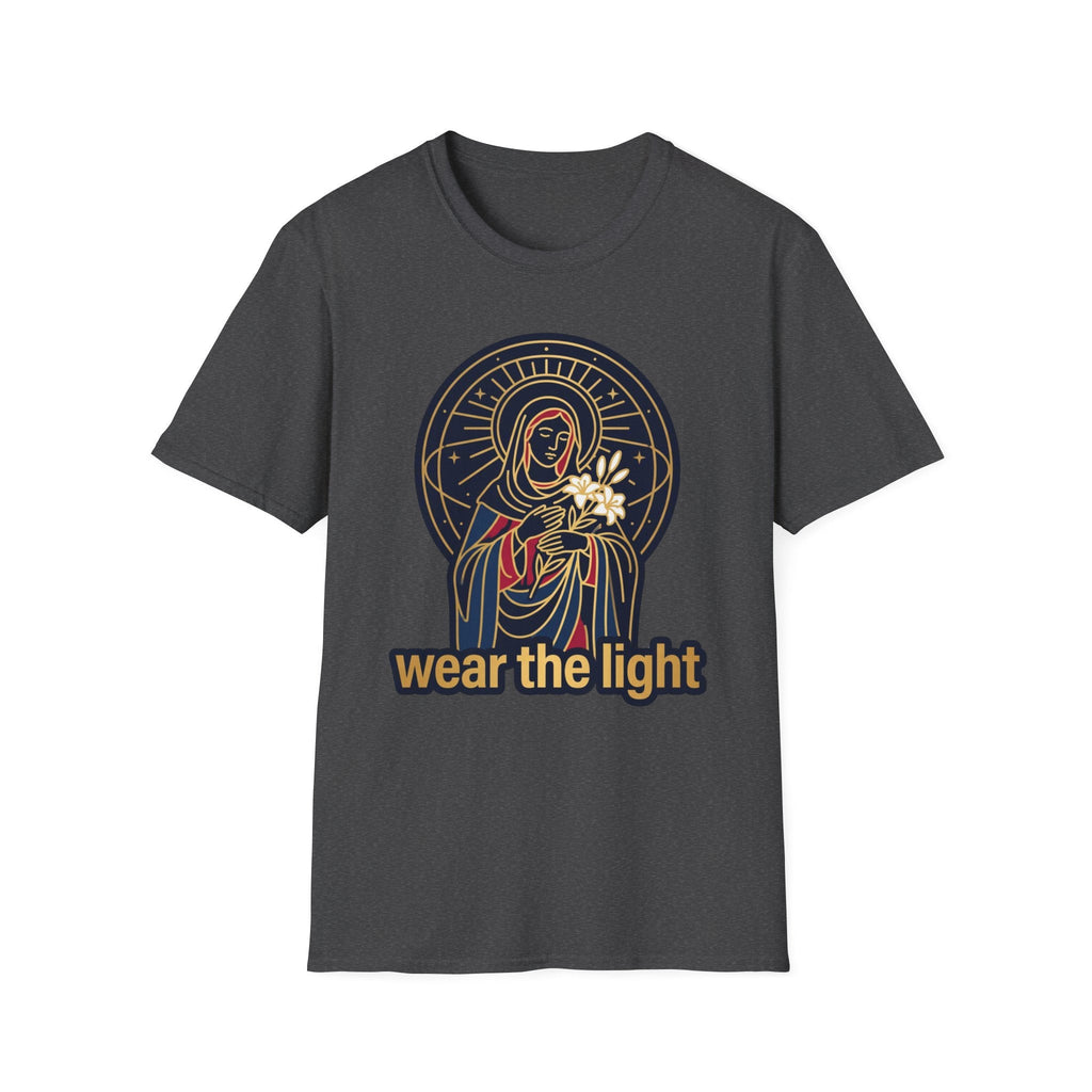 Radiant Madonna T-Shirt — Wear the Light - MATER AETERNA