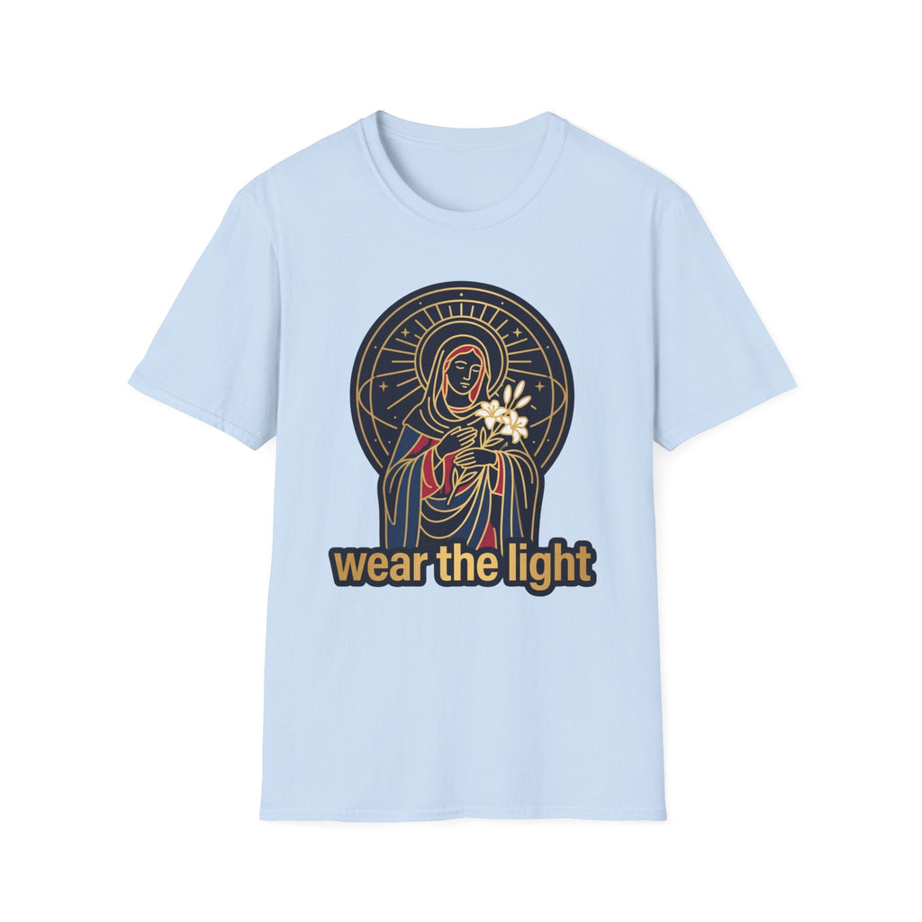 Radiant Madonna T-Shirt — Wear the Light - MATER AETERNA