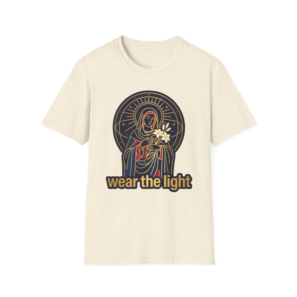 Radiant Madonna T-Shirt — Wear the Light - MATER AETERNA