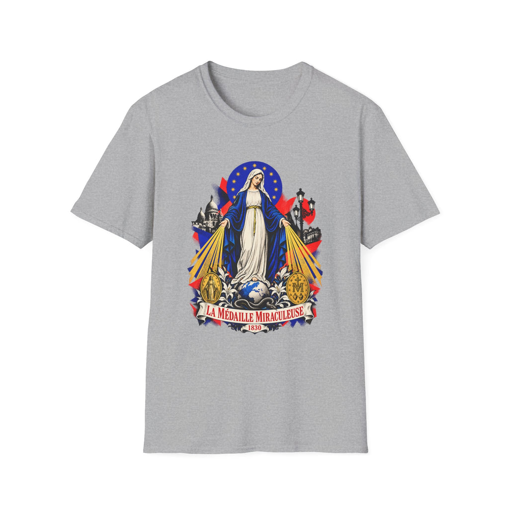 Virgin Mary 'La Médaille Miraculeuse' Graphic T-Shirt