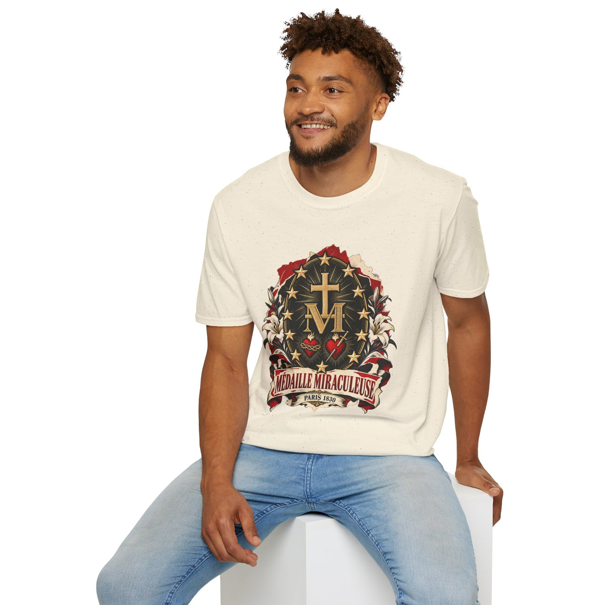 Medaille Miraculeuse Catholic Faith T-Shirt