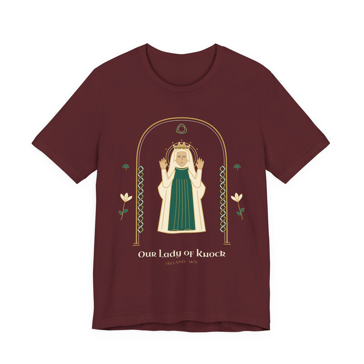 Our Lady of Knock T-Shirt — Crowned Madonna