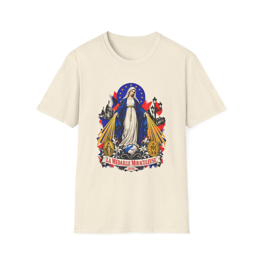 Virgin Mary 'La Médaille Miraculeuse' Graphic T-Shirt