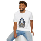 Between Darkness and Glory — Our Lady of Zeitoun 2068 sacred-art T-shirt product view