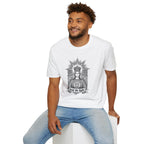 Sacred Woman T-Shirt — Monochrome Sunburst - MATER AETERNA