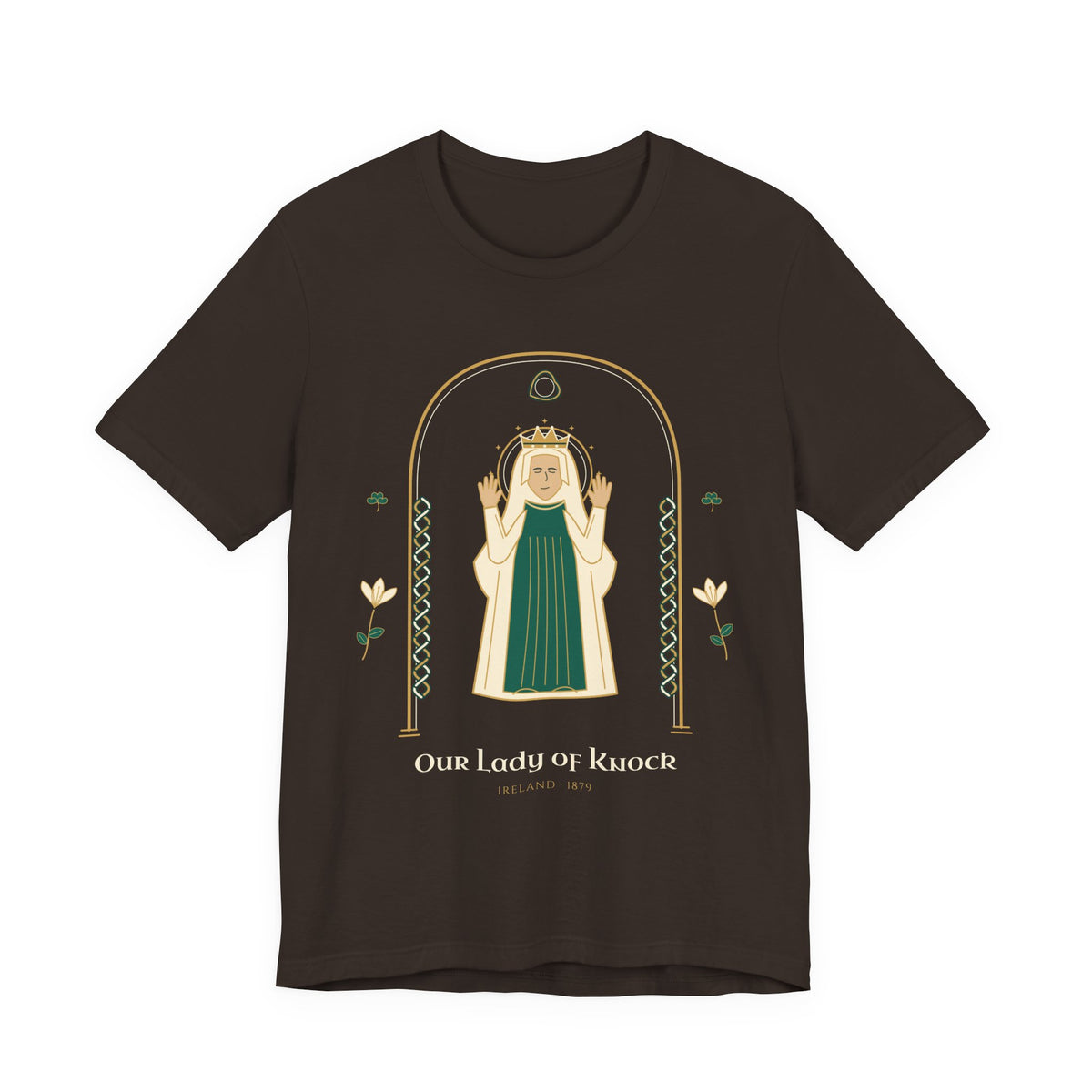 Our Lady of Knock T-Shirt — Crowned Madonna