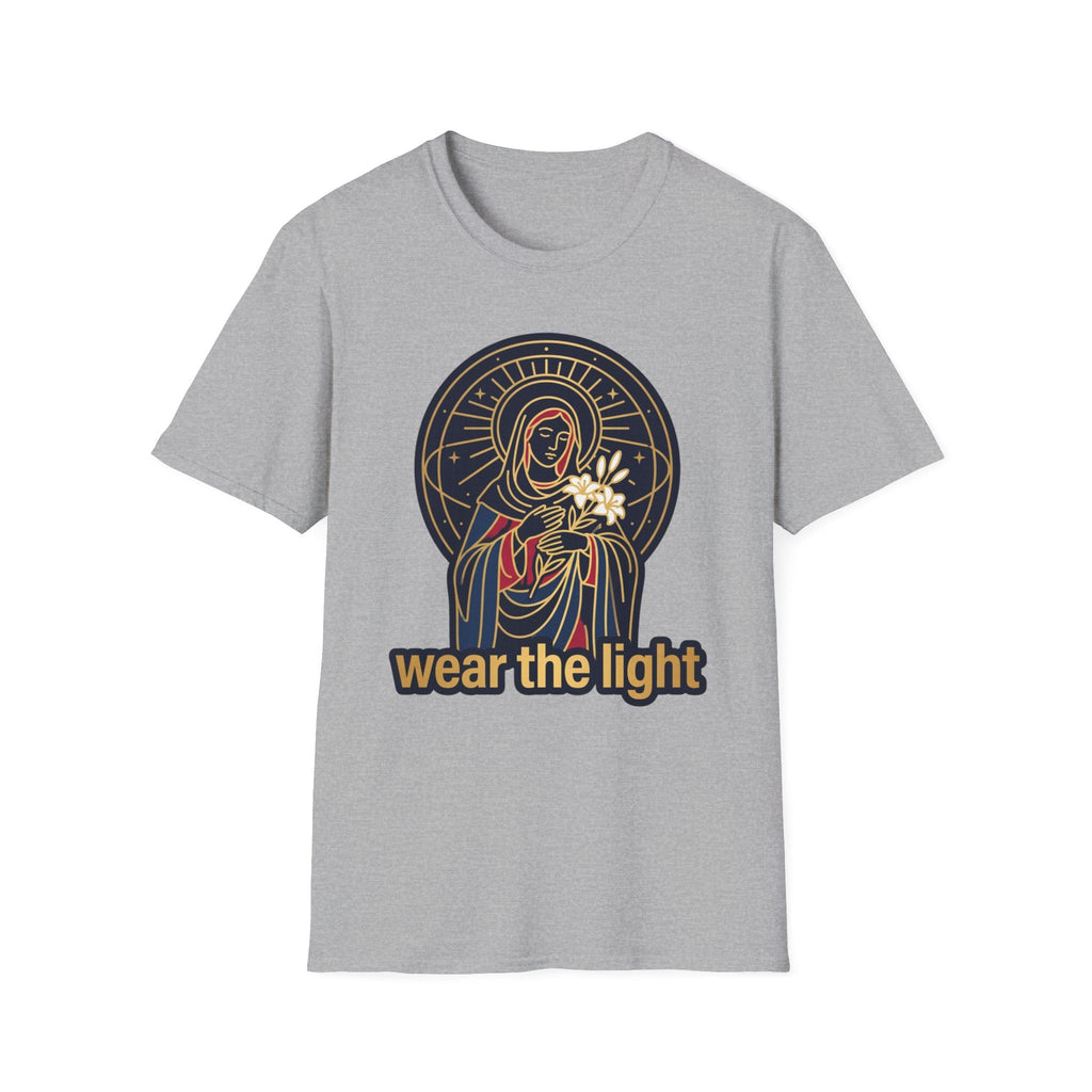 Radiant Madonna T-Shirt — Wear the Light - MATER AETERNA