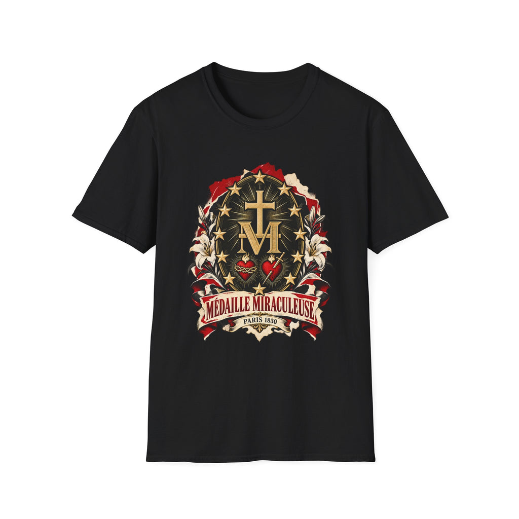 Medaille Miraculeuse Catholic Faith T-Shirt