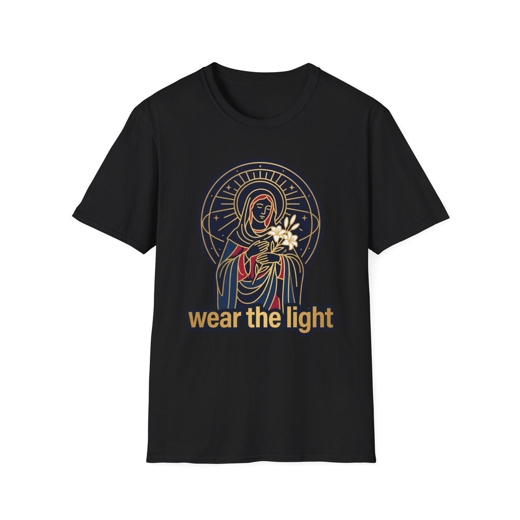 Radiant Madonna T-Shirt — Wear the Light - MATER AETERNA