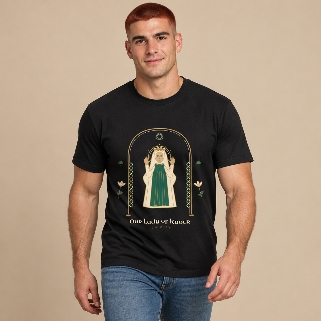 Our Lady of Knock T-Shirt — Crowned Madonna