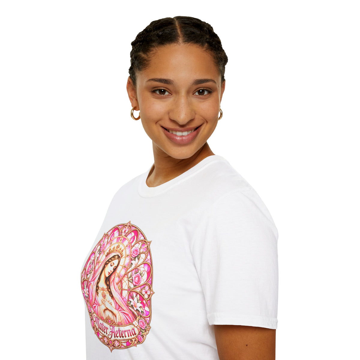 Mater Adorata T-Shirt — Rose & Gold - MATER AETERNA