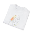 Minimal Line Art T-Shirt — Wear the Light - MATER AETERNA