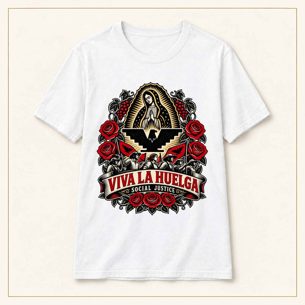 Viva La Huelga Social Justice T-Shirt