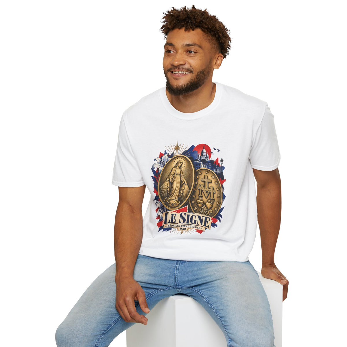 Miraculous Medal 'Le Signe' Graphic T-Shirt