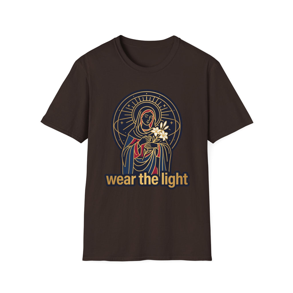 Radiant Madonna T-Shirt — Wear the Light - MATER AETERNA