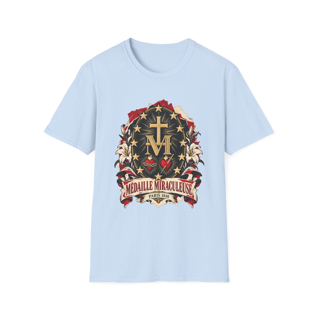 Medaille Miraculeuse Catholic Faith T-Shirt