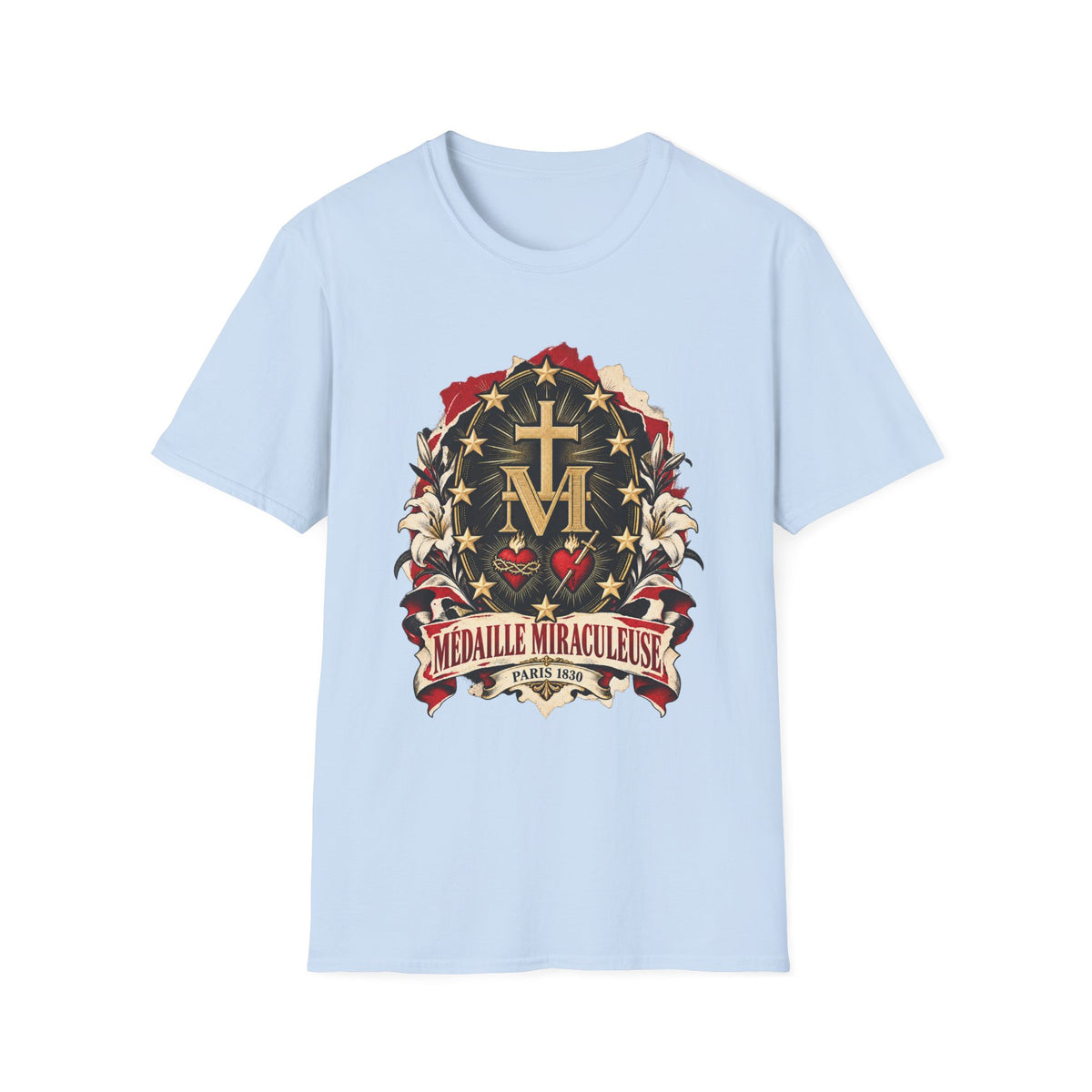 Medaille Miraculeuse Catholic Faith T-Shirt