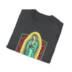Our Lady of Guadalupe T-Shirt — Floral Devotional - MATER AETERNA