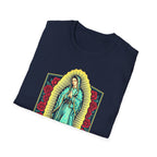 Our Lady of Guadalupe T-Shirt — Floral Devotional - MATER AETERNA