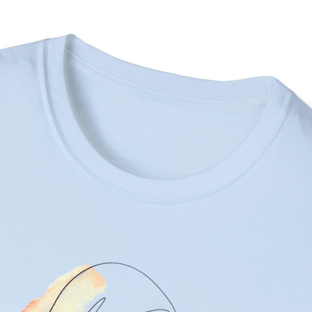 Minimal Line Art T-Shirt — Wear the Light - MATER AETERNA
