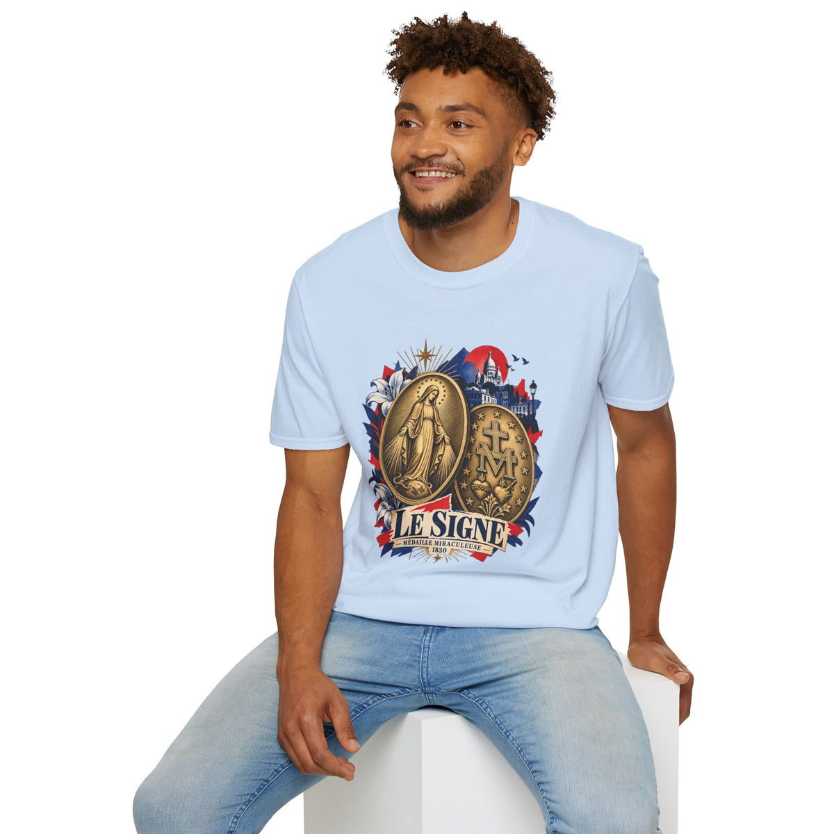 Miraculous Medal 'Le Signe' Graphic T-Shirt