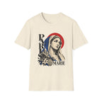 Virgin Mary 'Paris Marie' Graphic T-Shirt — Retro Religious Art Tee
