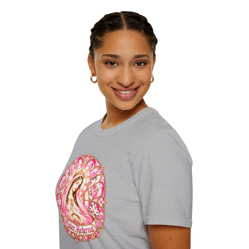 Mater Adorata T-Shirt — Rose & Gold - MATER AETERNA