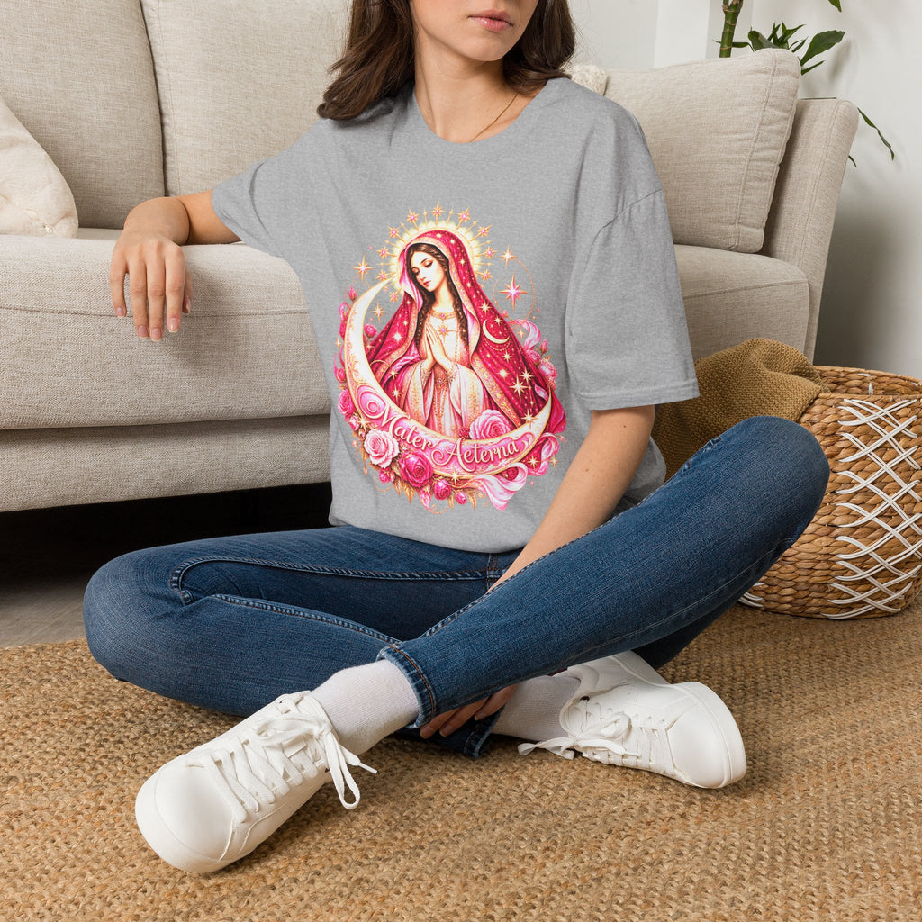 Our Lady of Guadalupe T-Shirt — Rosa & Stars - MATER AETERNA
