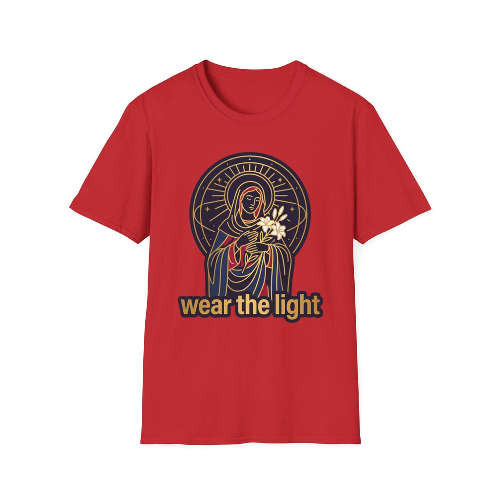 Radiant Madonna T-Shirt — Wear the Light - MATER AETERNA