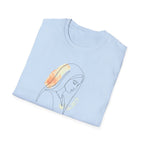 Minimal Line Art T-Shirt — Wear the Light - MATER AETERNA