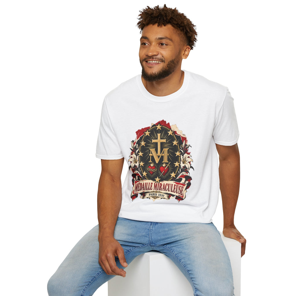 Medaille Miraculeuse Catholic Faith T-Shirt