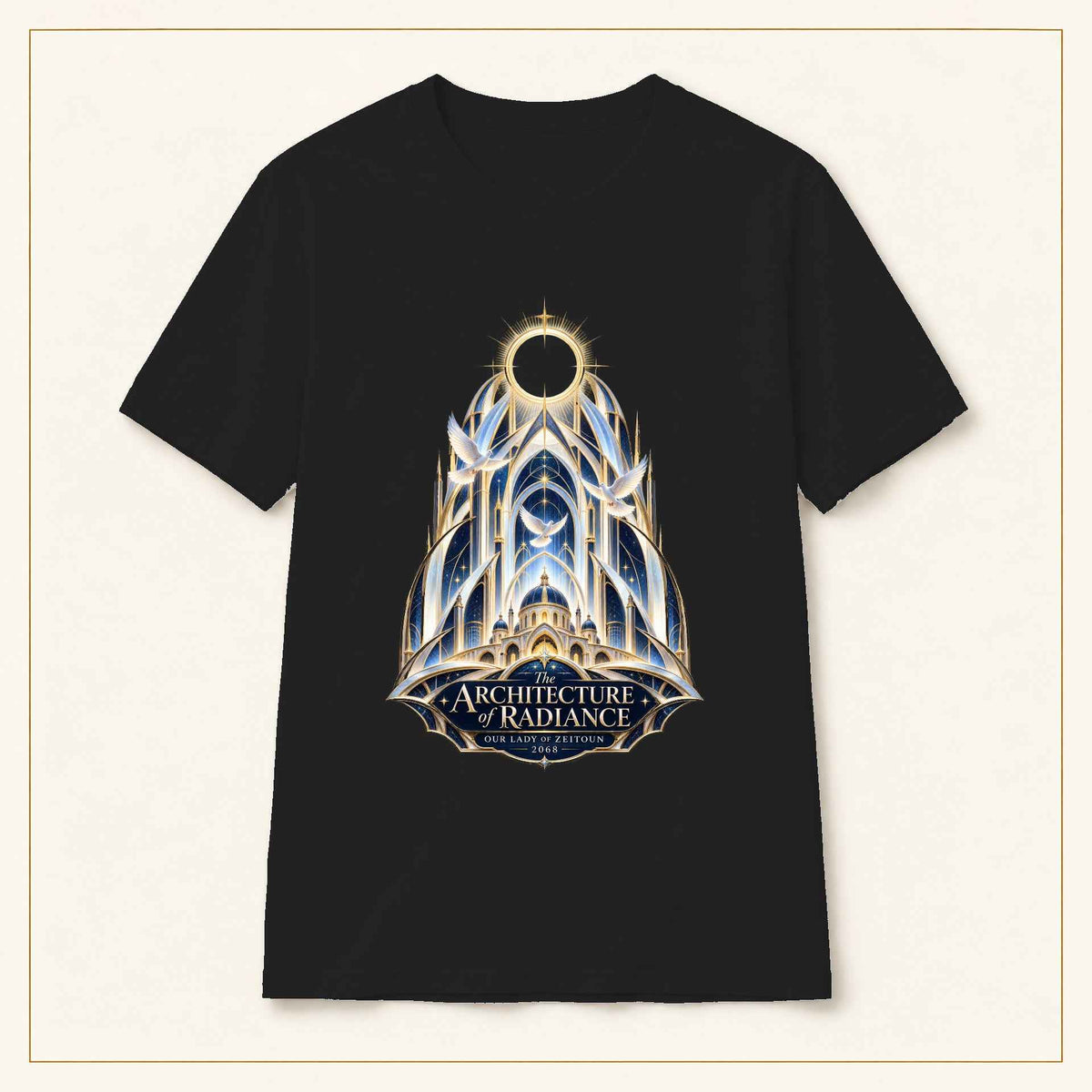The Architecture of Radiance T-Shirt — Our Lady of Zeitoun