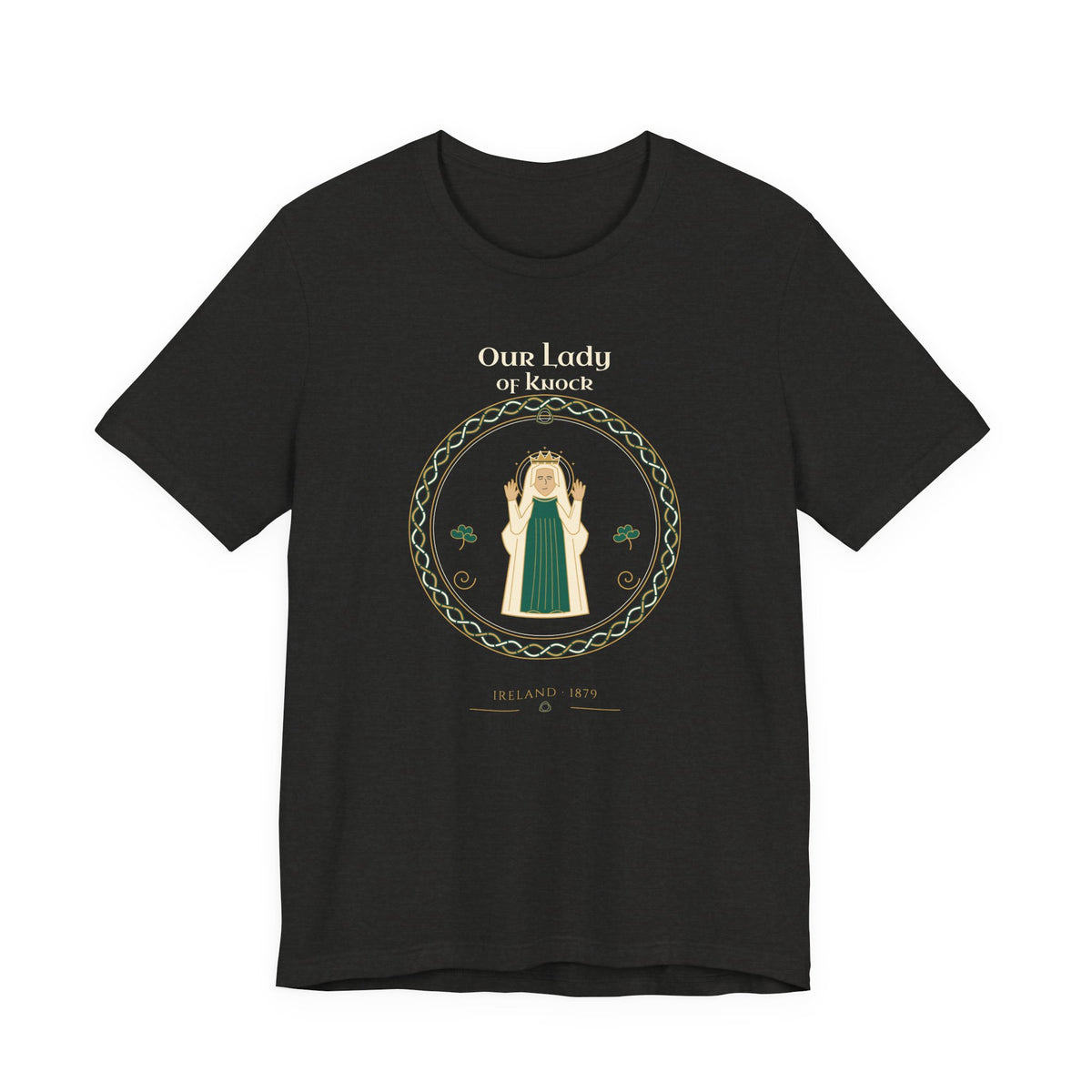 Our Lady of Knock T-Shirt — Knotwork Seal