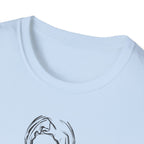 Minimal Inspirational T-Shirt — Wear the Light - MATER AETERNA