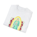 Our Lady of Guadalupe T-Shirt — Floral Devotional - MATER AETERNA
