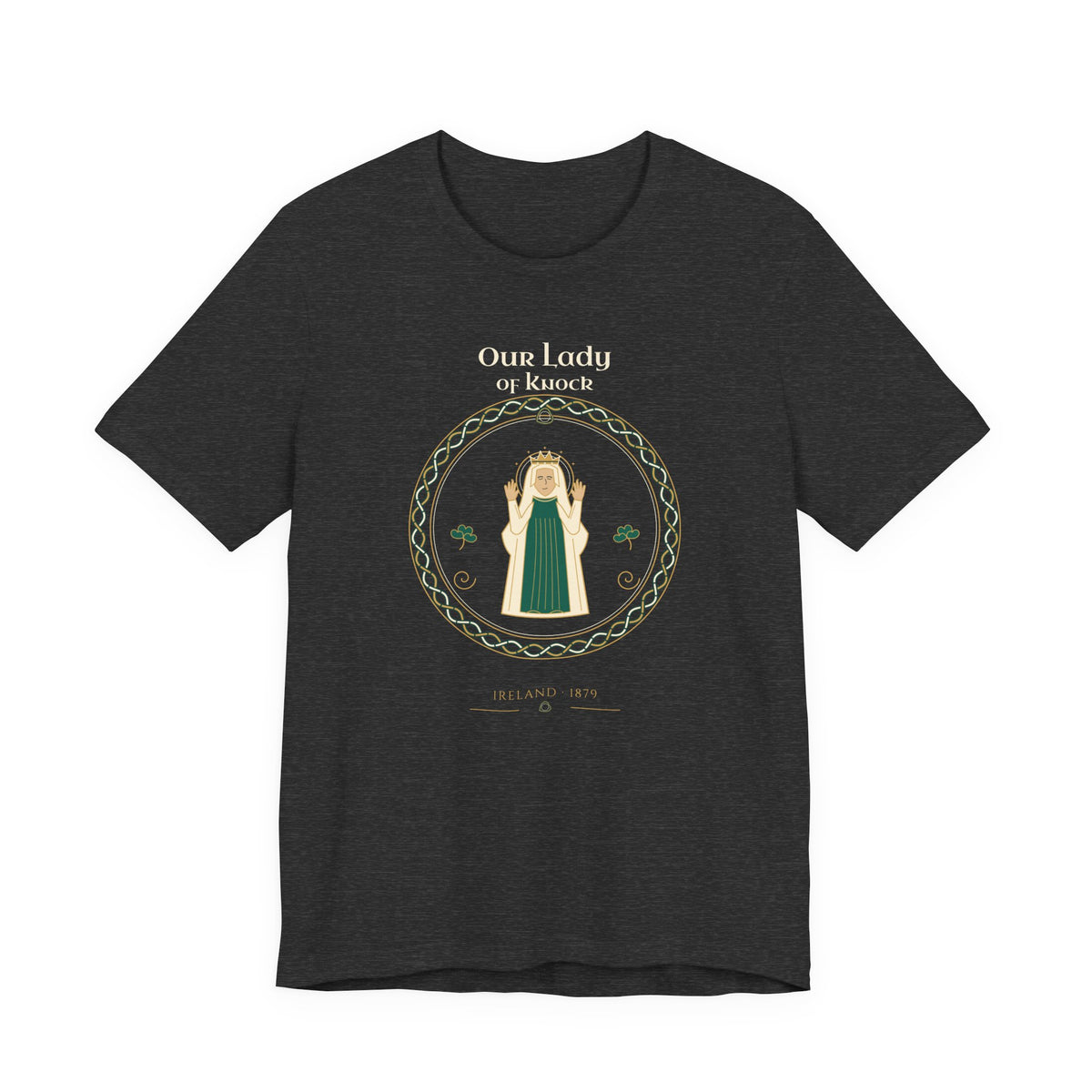 Our Lady of Knock T-Shirt — Knotwork Seal