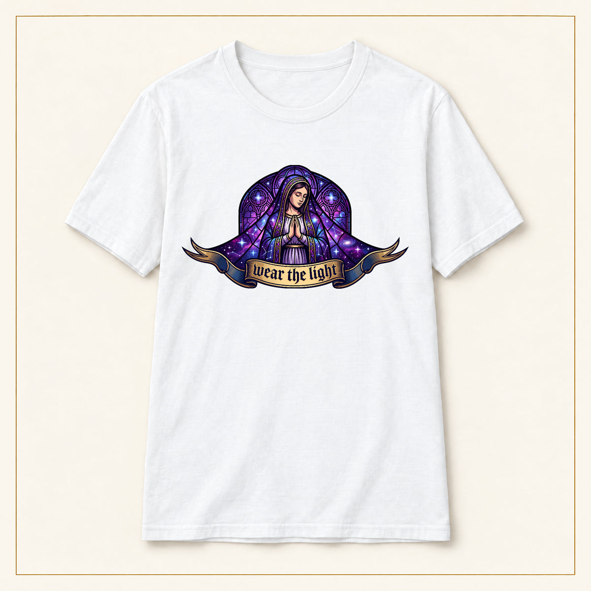 Spiritual Virgin Mary T-Shirt — Wear the Light