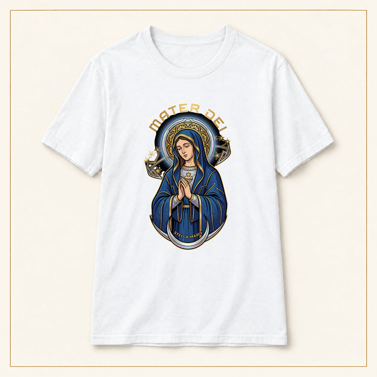 Mater Dei T-Shirt — Vintage Virgin Mary