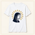 Virgin Mary T-Shirt — Profile & Star Halo