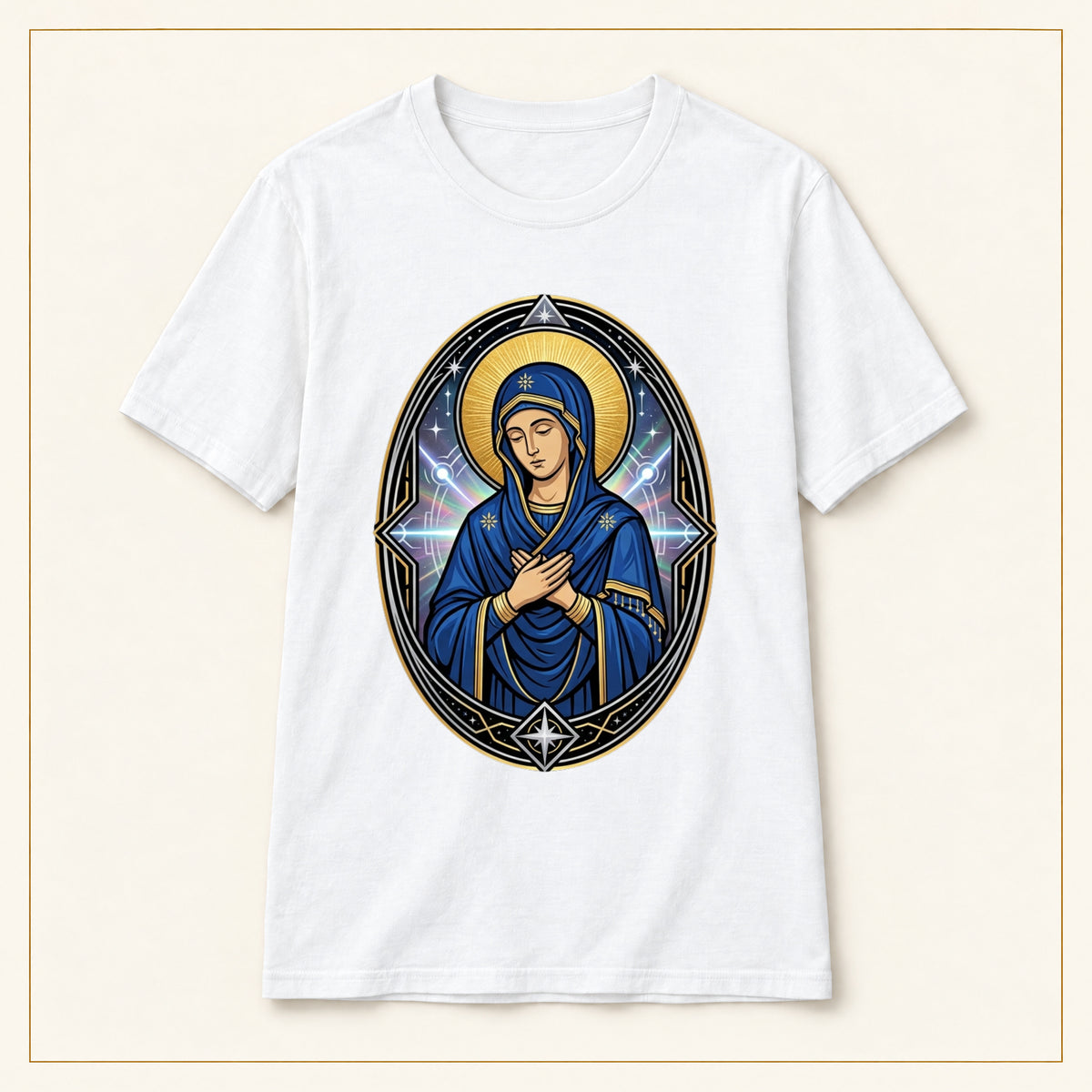 Virgin Mary T-Shirt — Sacred Icon