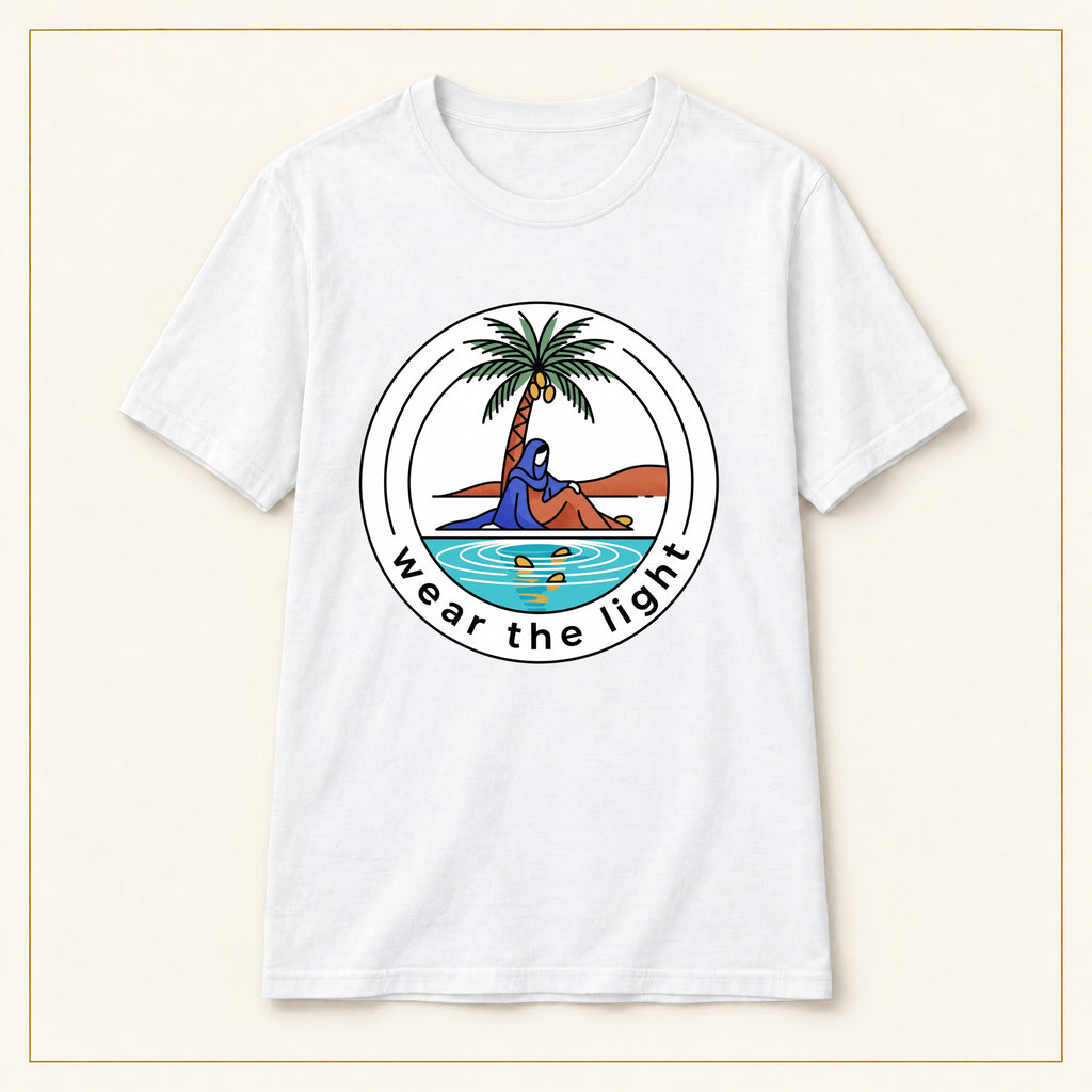 Surf Palm T-Shirt — Wear the Light