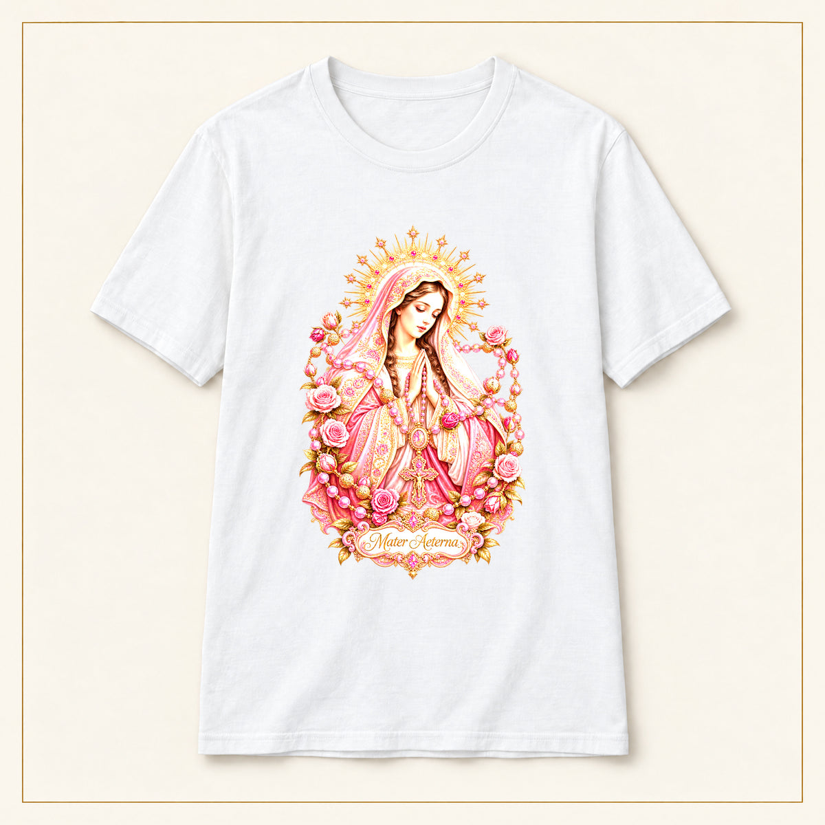 Our Lady of Guadalupe T-Shirt — Vintage Rose