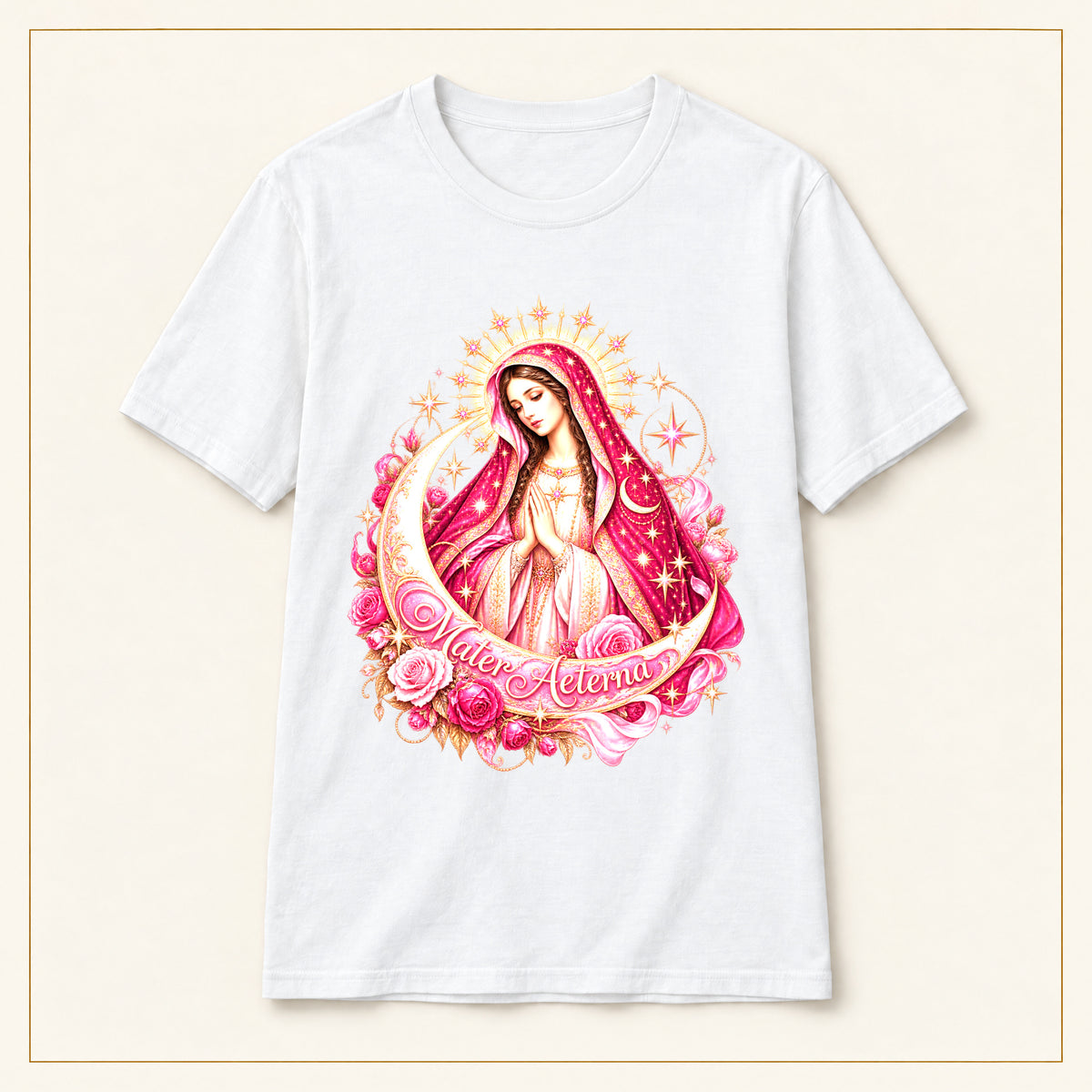 Our Lady of Guadalupe T-Shirt — Rosa & Stars