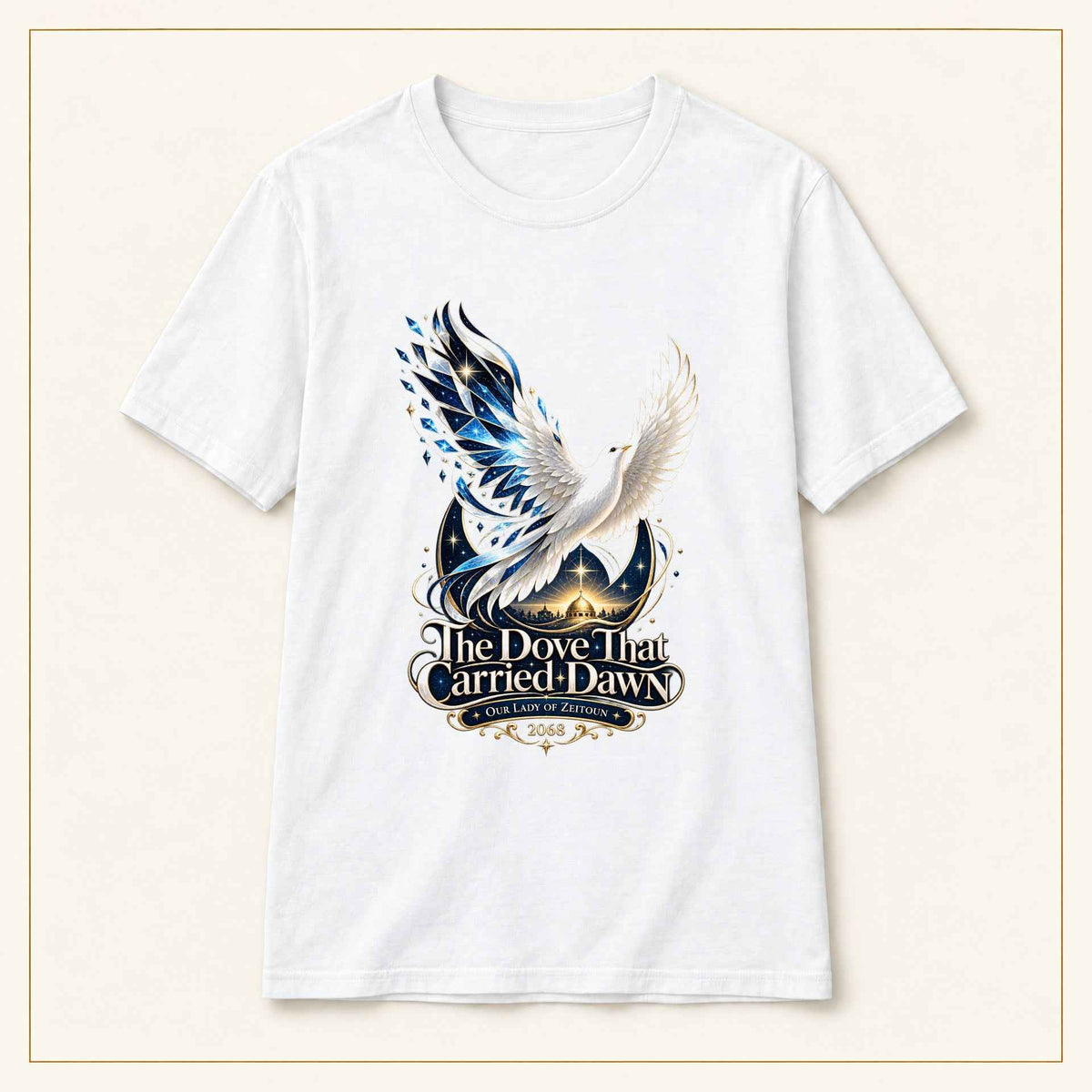 The Dove That Carried Dawn T-Shirt — Our Lady of Zeitoun