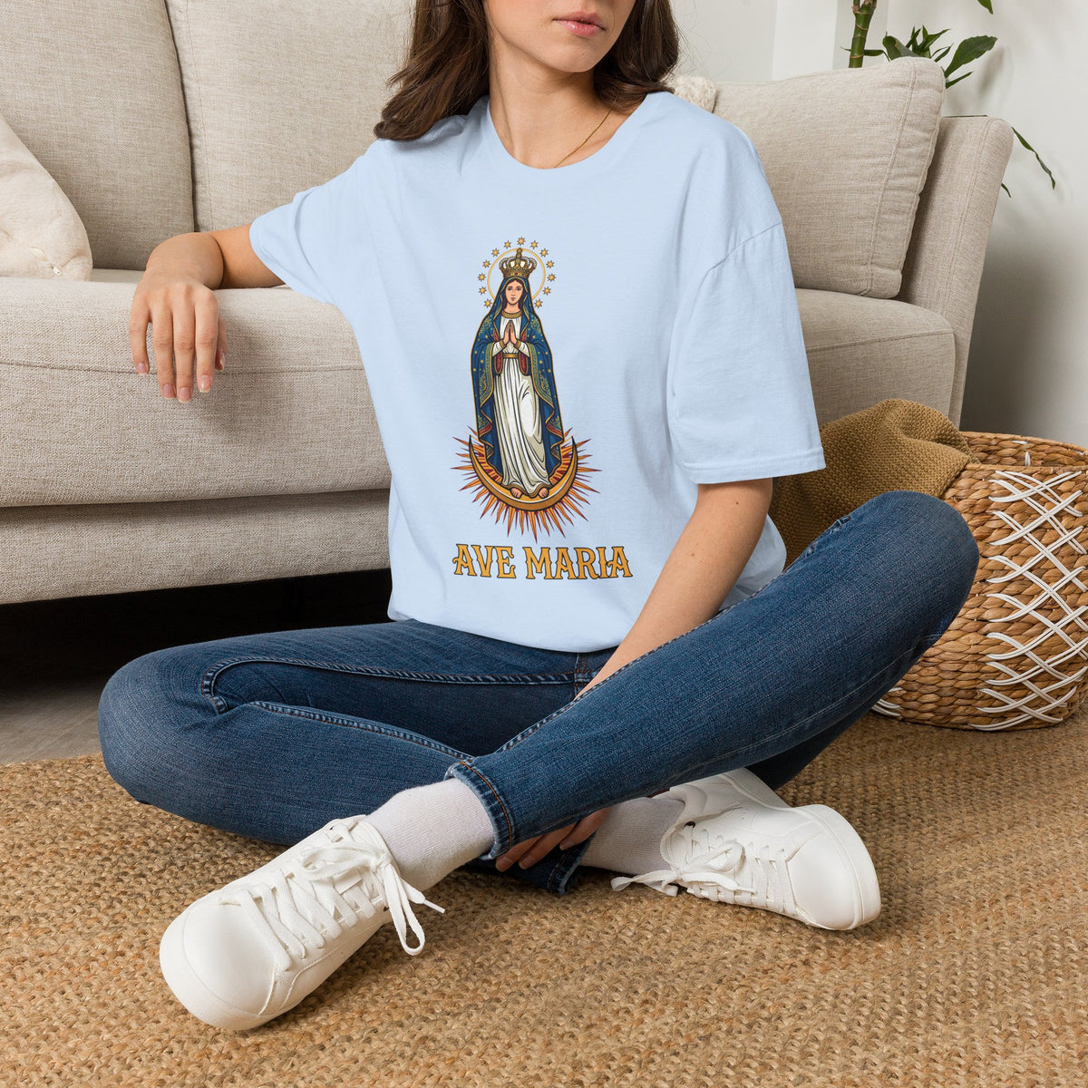 Our Lady of Guadalupe T-Shirt - A Reverent Reminder of Faith - MATER AETERNA