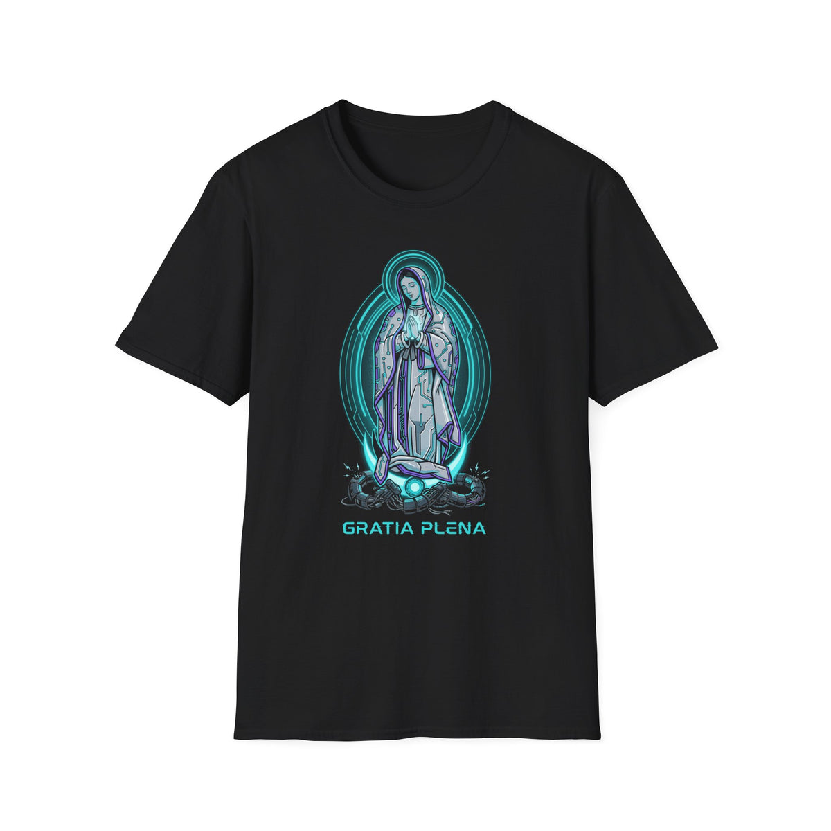 Elegant Our Lady of Guadalupe T-Shirt – Gratia Plena for Everyday Grace - MATER AETERNA