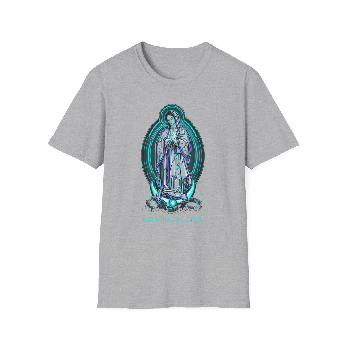Elegant Our Lady of Guadalupe T-Shirt – Gratia Plena for Everyday Grace - MATER AETERNA
